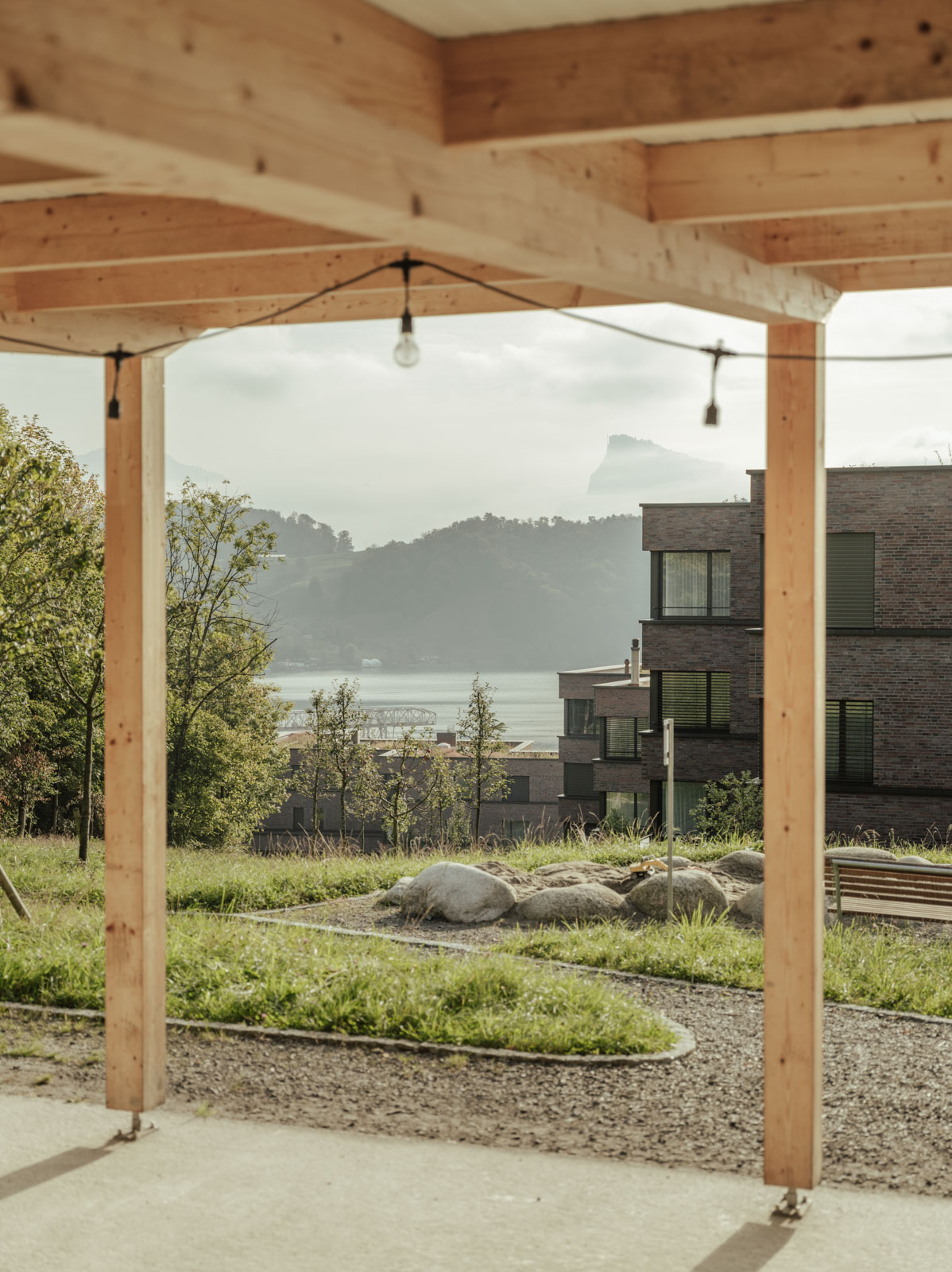 Simon Rüegg Landschaftsarchitektur-Fotografie Überbauung Obstbeg Horw MARCOLEU